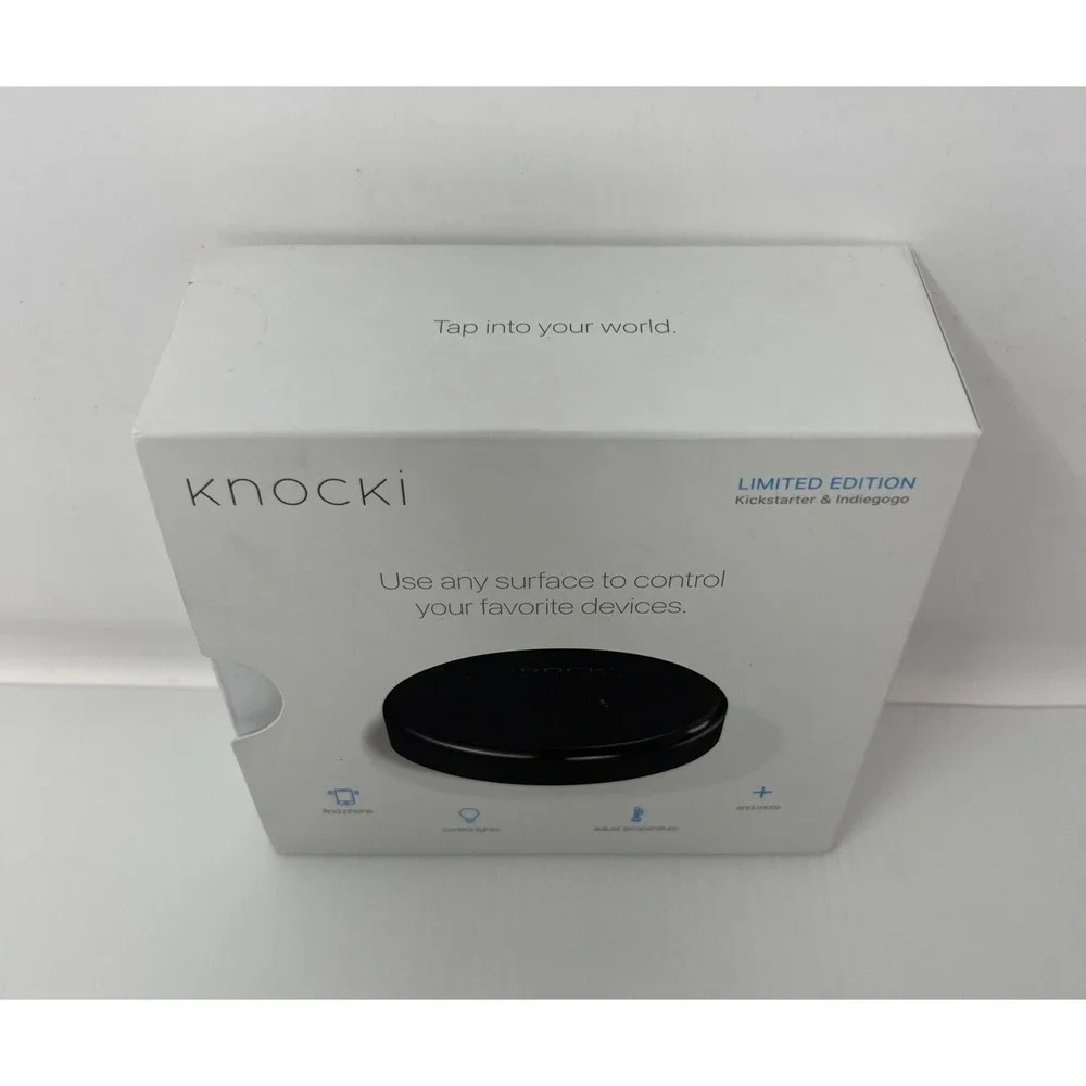 Knocki Gesture Control Smart Home Devices Limited Edition Kickstarter Sealed NEW
